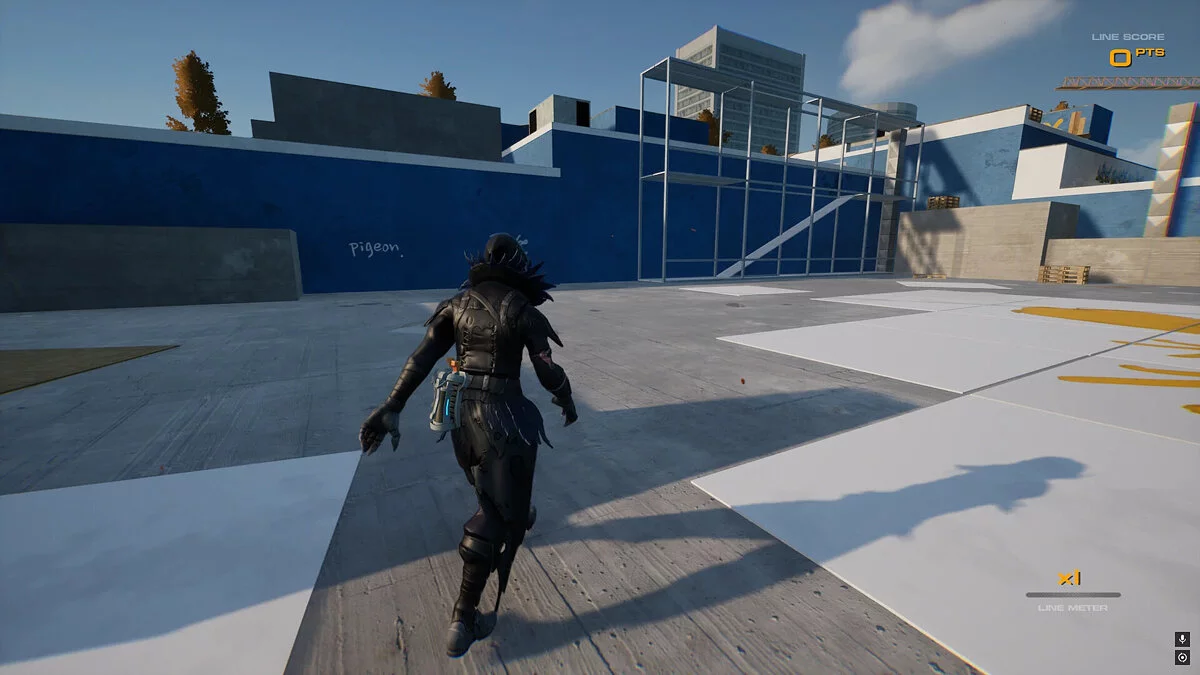 Rooftops &amp; Alleys: The Parkour Game — Рэйвен из игры Fortnite