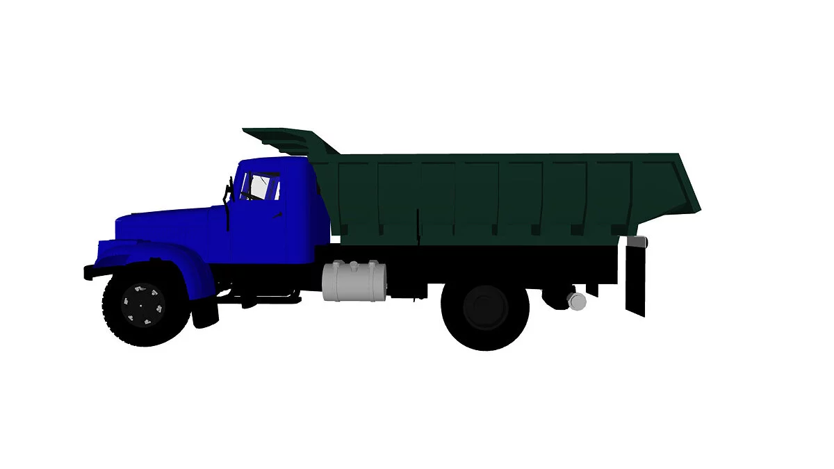Simple Car Crash Physics Sim — Самосвал КрАЗ