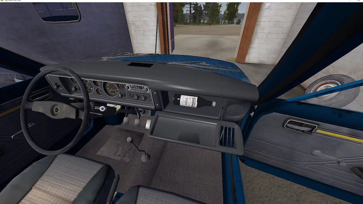 My Summer Car — Синяя Сатсума, в наличии 92 тысячи марок