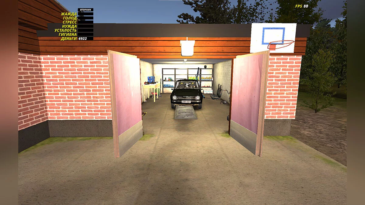 My Summer Car — Спорт Коричневая Satsuma, сюжет не тронут
