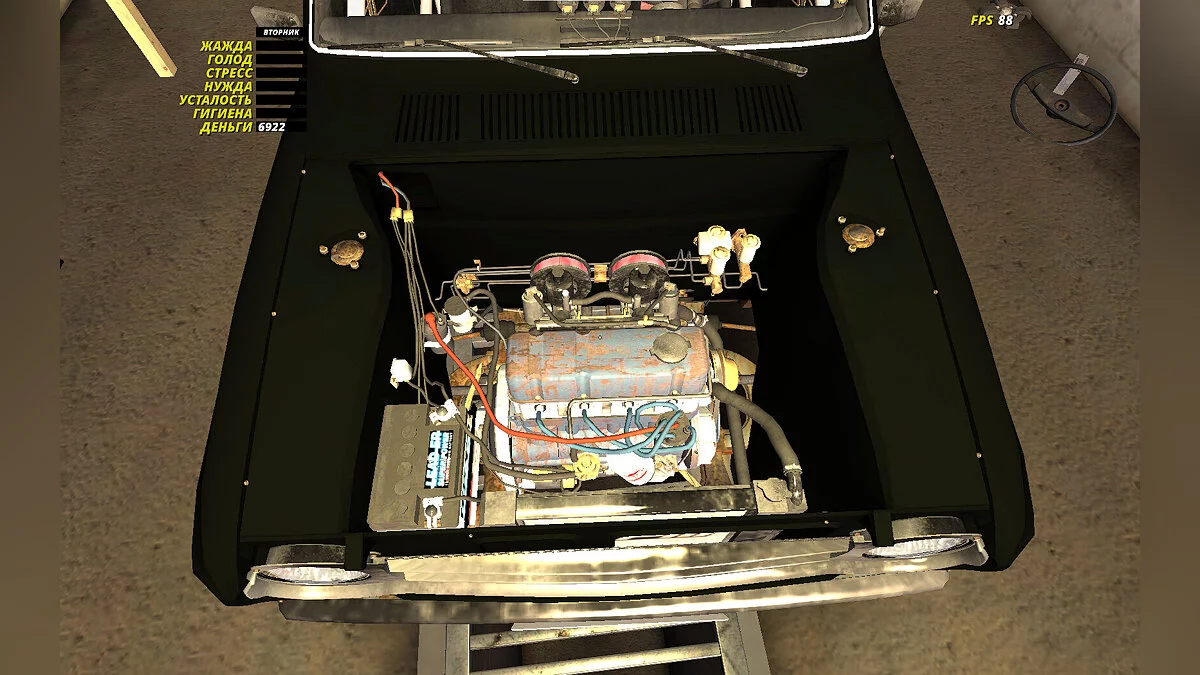 My Summer Car — Спорт Коричневая Satsuma, сюжет не тронут