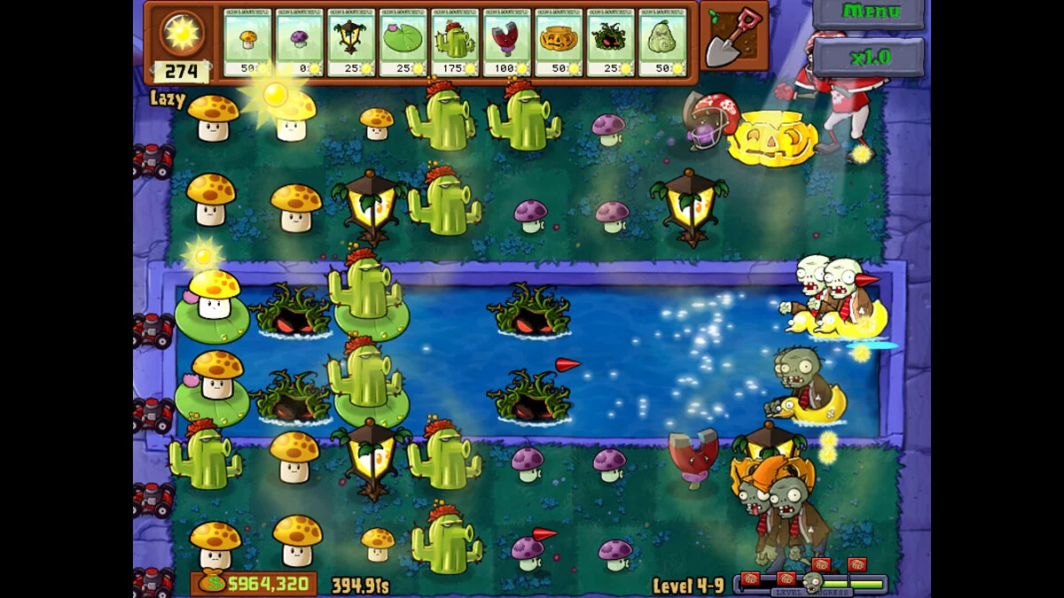 Plants vs. Zombies — Странный мод Odd Mod + Хардкорный EX-режим [v1.6]