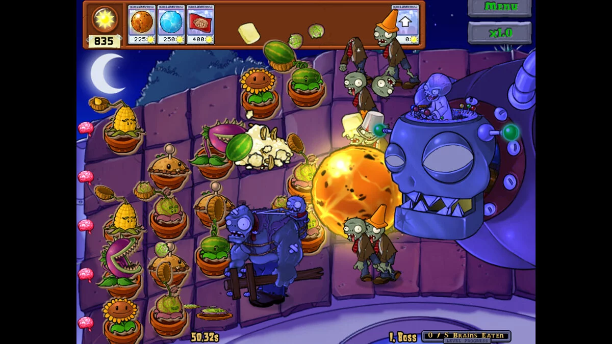 Plants vs. Zombies — Странный мод Odd Mod + Хардкорный EX-режим [v1.6]