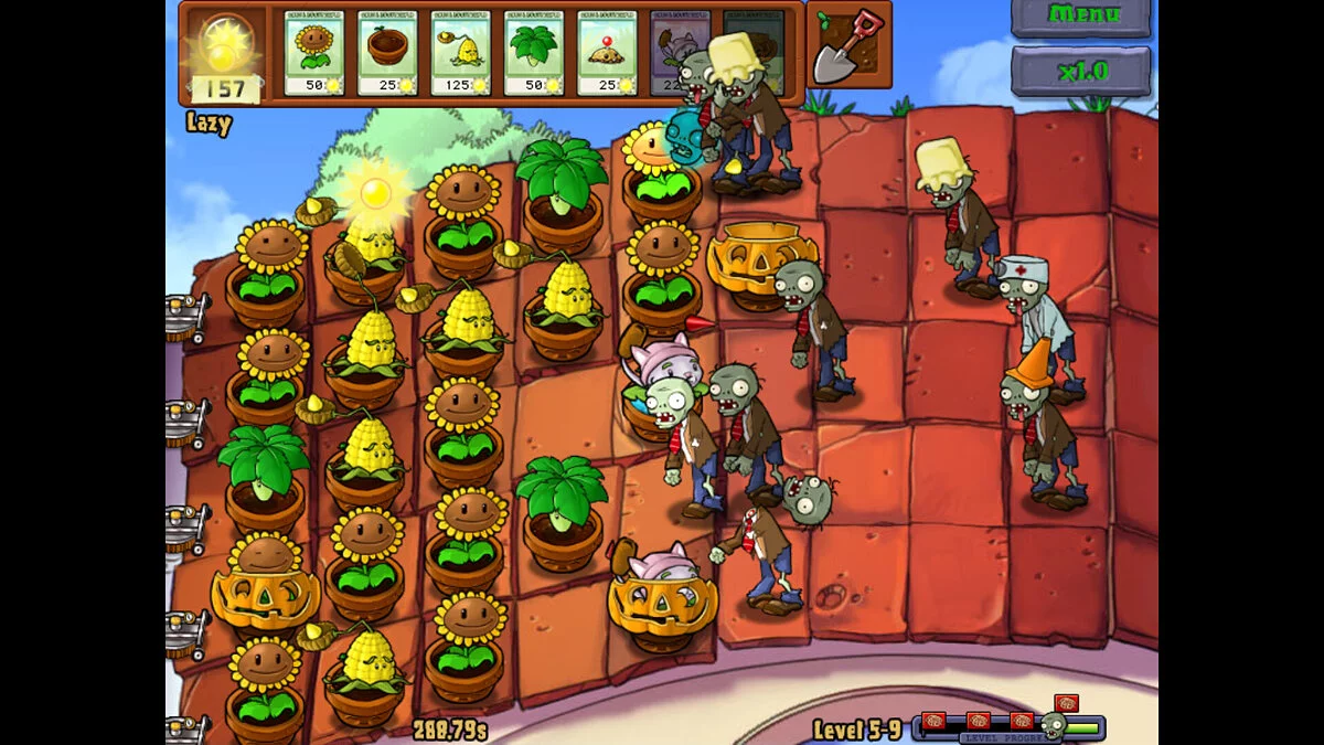 Plants vs. Zombies — Странный мод Odd Mod + Хардкорный EX-режим [v1.6]