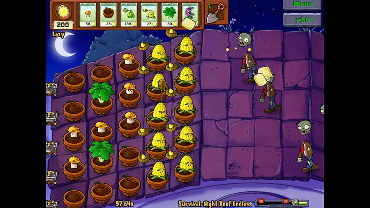 Plants vs. Zombies — Странный мод Odd Mod + Хардкорный EX-режим [v1.6]