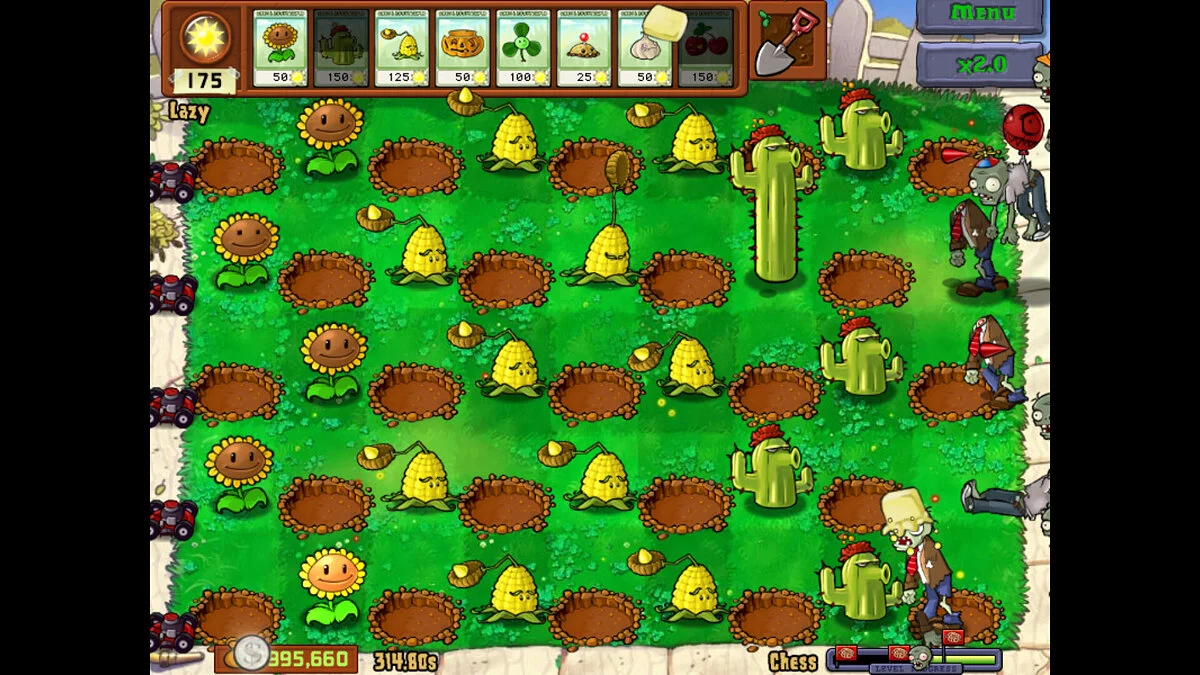 Plants vs. Zombies — Странный мод Odd Mod + Хардкорный EX-режим [v1.6]