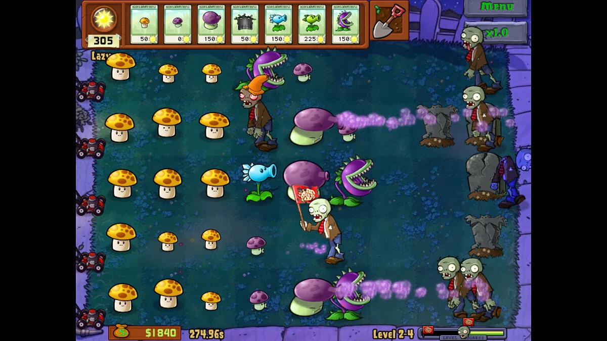 Plants vs. Zombies — Странный мод Odd Mod + Хардкорный EX-режим [v1.6]