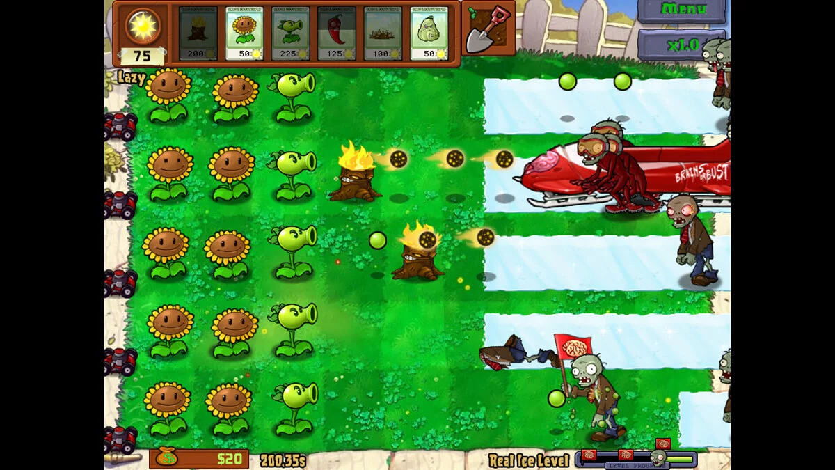 Plants vs. Zombies — Странный мод Odd Mod + Хардкорный EX-режим [v1.6]