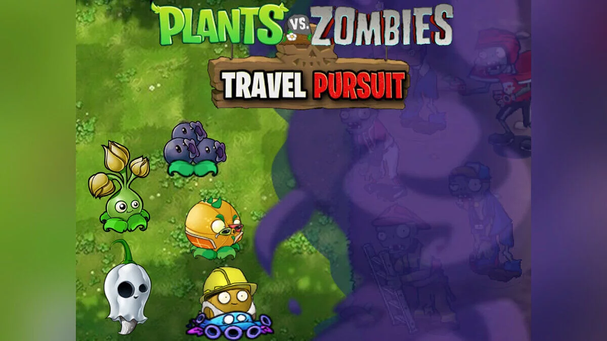 Plants vs. Zombies — Travel Pursuit — улучшенная графика и новые модели растений v1.5