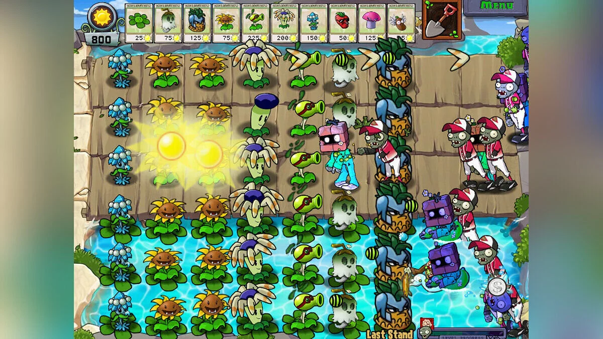 Plants vs. Zombies — Travel Pursuit — улучшенная графика и новые модели растений v1.5