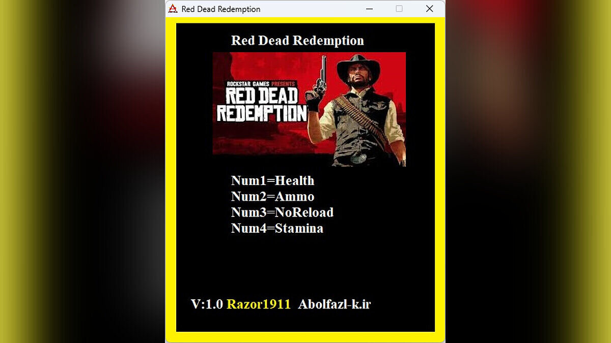 Red Dead Redemption — Трейнер (+4) [1.0]