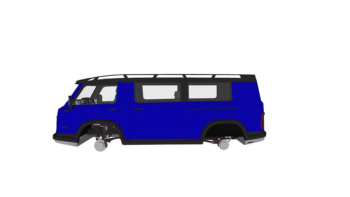 Simple Car Crash Physics Sim — Уаз буханка