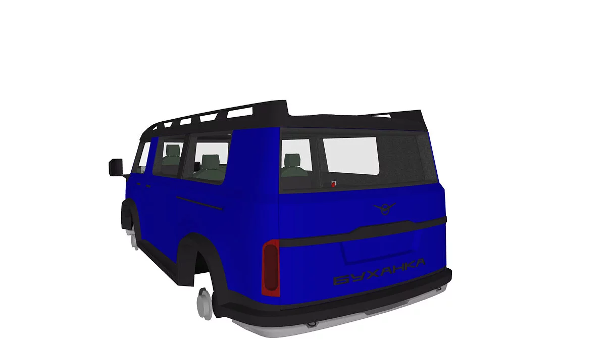 Simple Car Crash Physics Sim — Уаз буханка