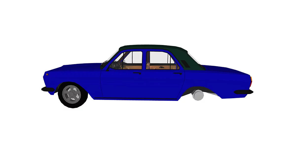 Simple Car Crash Physics Sim — Волга