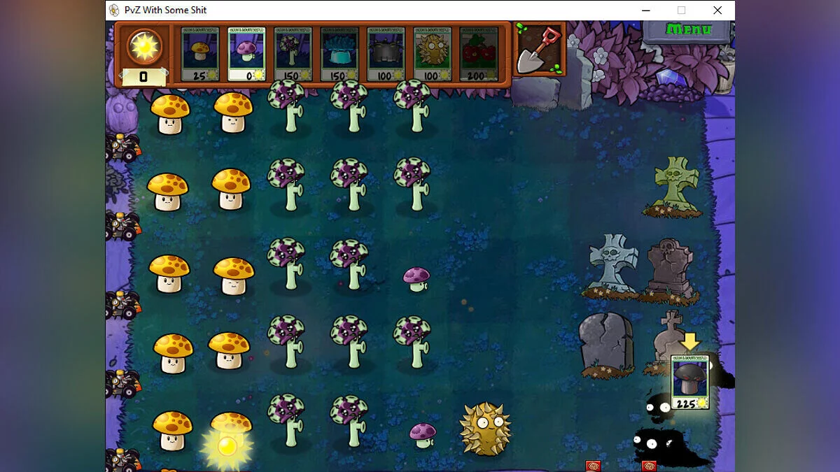 Plants vs. Zombies — With Some Shit — изменение многих аспектов игры [1.1]