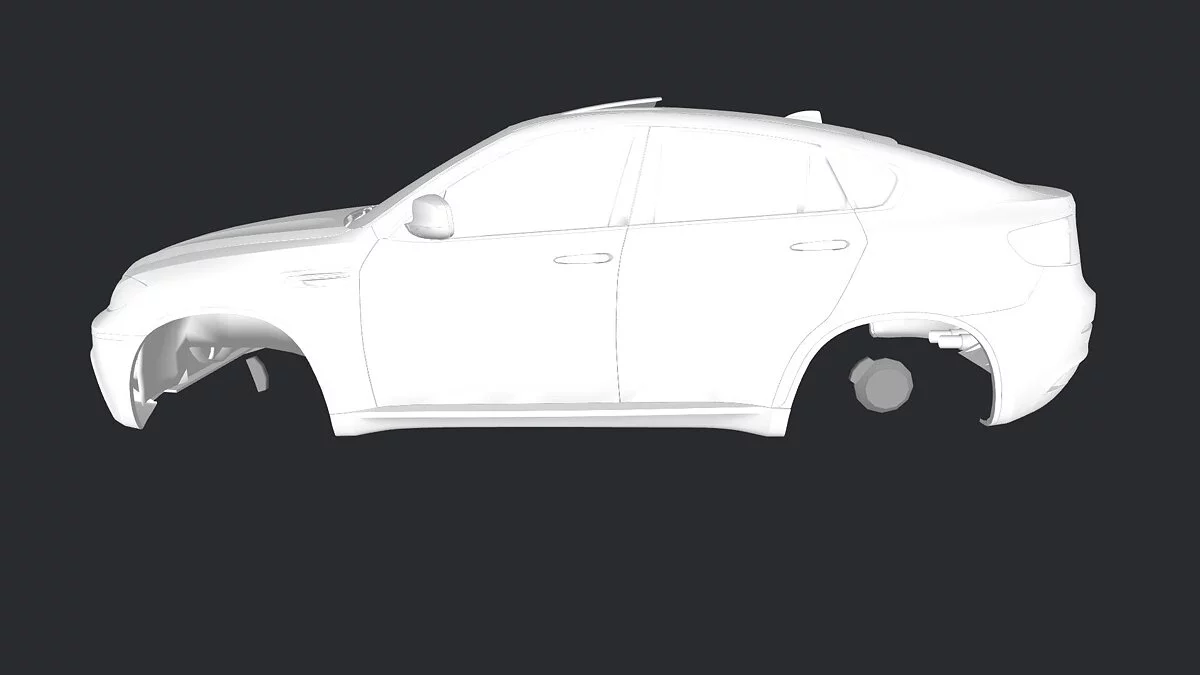 Simple Car Crash Physics Sim — BMW X6M
