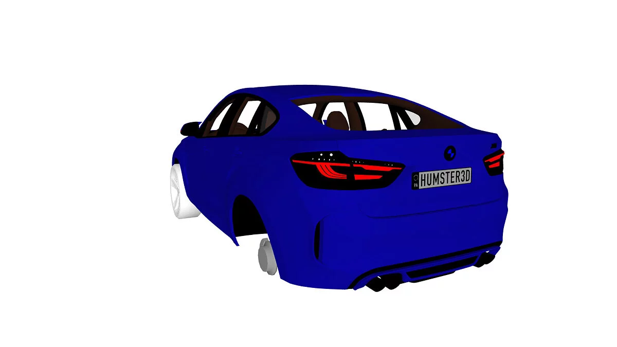 Simple Car Crash Physics Sim — BMW X6M