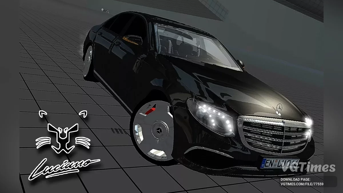 Simple Car Crash Physics Sim — Mercedes-Benz E200