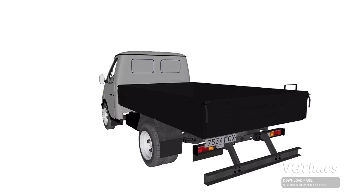 Simple Car Crash Physics Sim — Газ 3302 грузовой