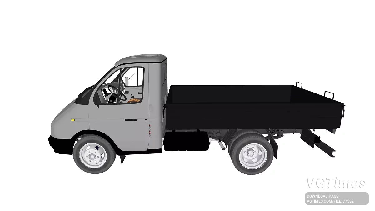 Simple Car Crash Physics Sim — Газ 3302 грузовой