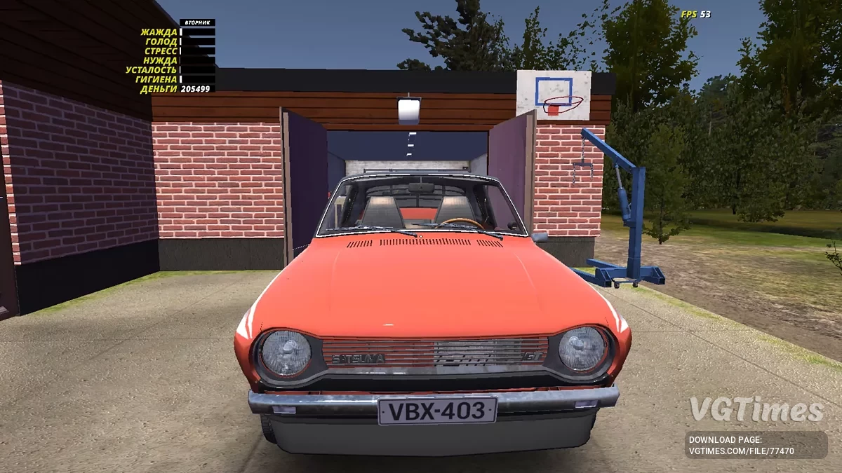 My Summer Car — GT машина, установлены все GT детали и гоночный радиатор