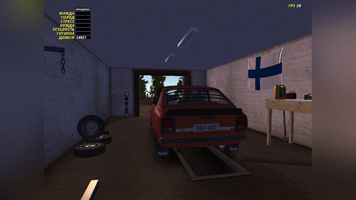 My Summer Car — GT Сатсума с сабвуферами и CD магнитолой, 5кк марок