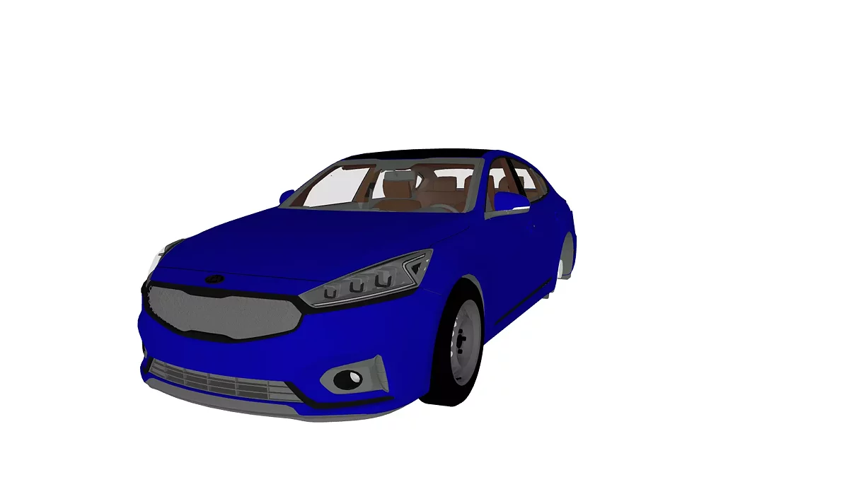 Simple Car Crash Physics Sim — Kia Cadenza