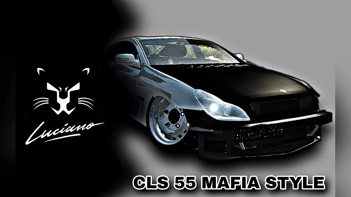 Simple Car Crash Physics Sim — Mercedes Benz CLS55 AMG mafia style