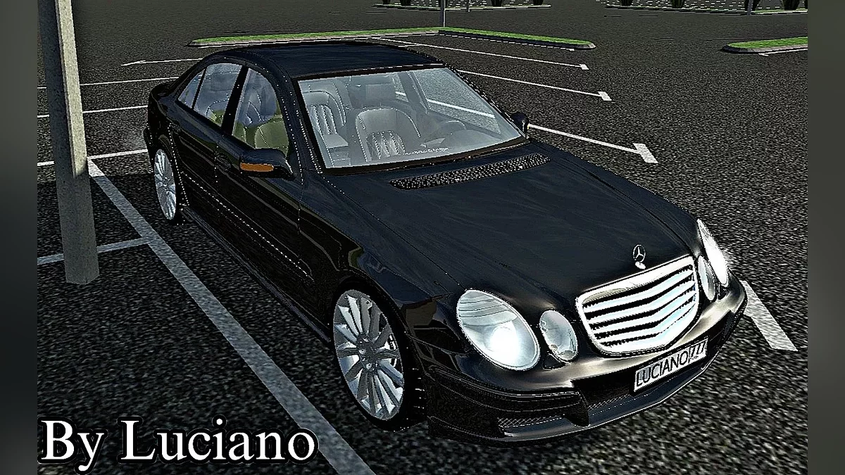 Simple Car Crash Physics Sim — Mercedes Benz E320 (W211)