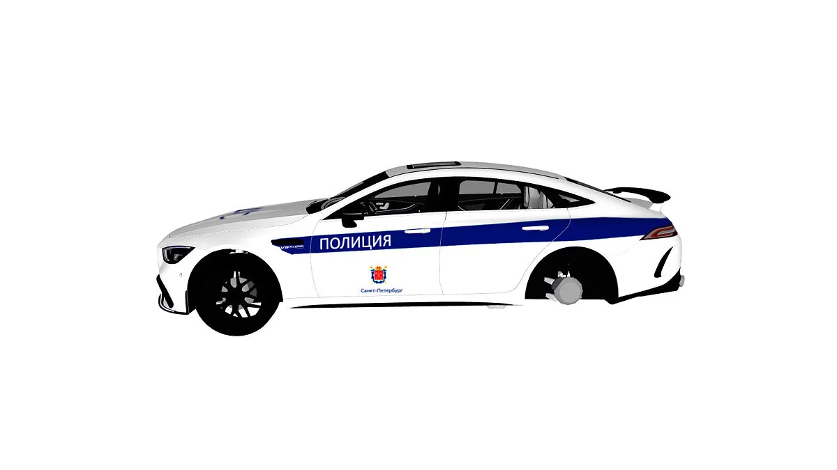 Simple Car Crash Physics Sim — Mercedes GT63 S