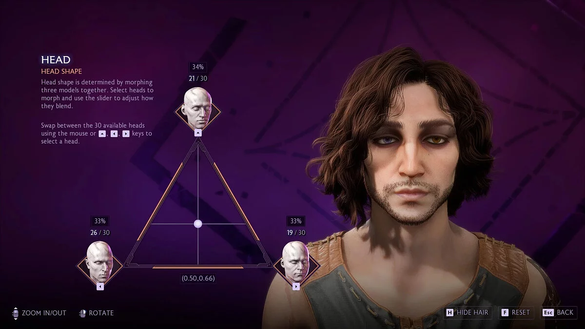 Dragon Age: The Veilguard — Моте Ингельвар - мужской пресет