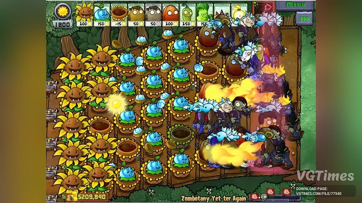 Plants vs. Zombies — Phidition — новые растения и зомби, локации, сюжетная линия