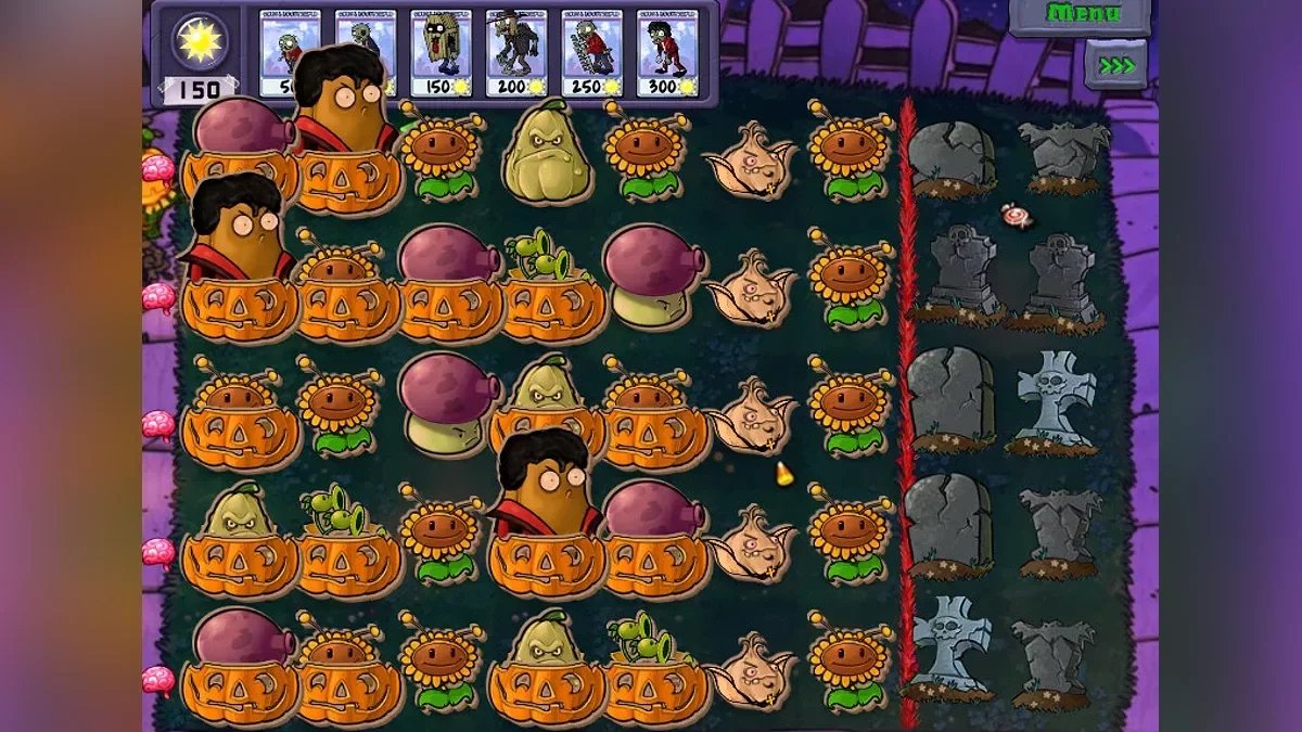 Plants vs. Zombies — PVZ: Bloom-o-ween — Хэллоуин мод