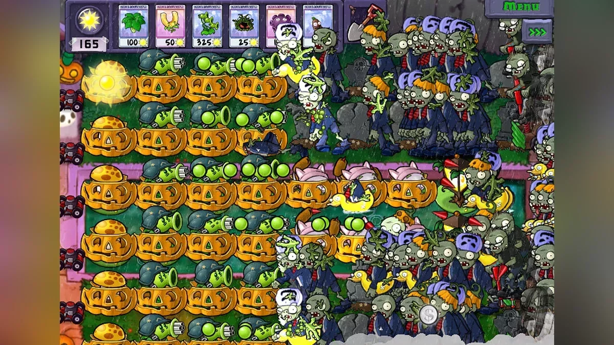 Plants vs. Zombies — PVZ: Bloom-o-ween — Хэллоуин мод