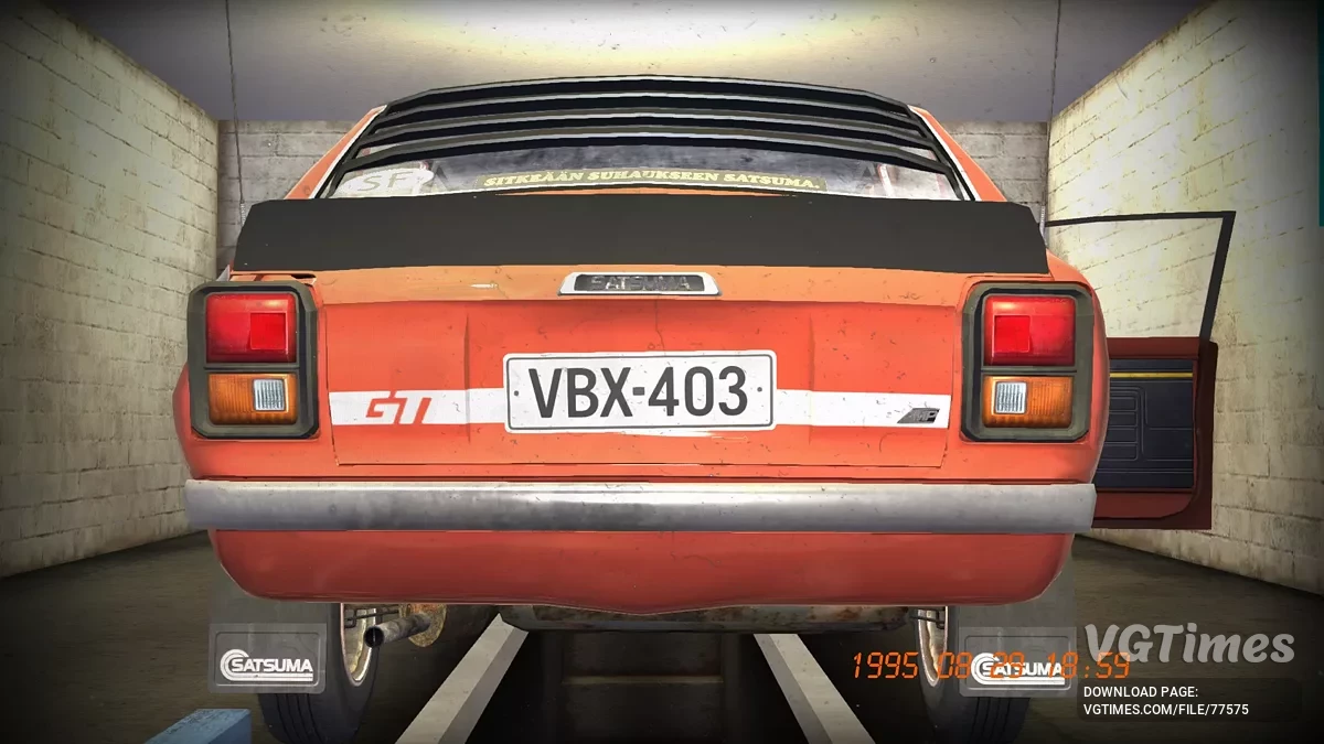 My Summer Car — Собранная Satsuma GT с номерами, 1 млн марок
