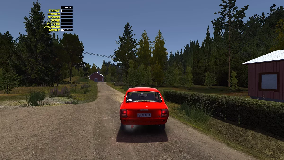 My Summer Car — Сатсума после капиталки, гифу, фургончик, 47900 тысяч марок