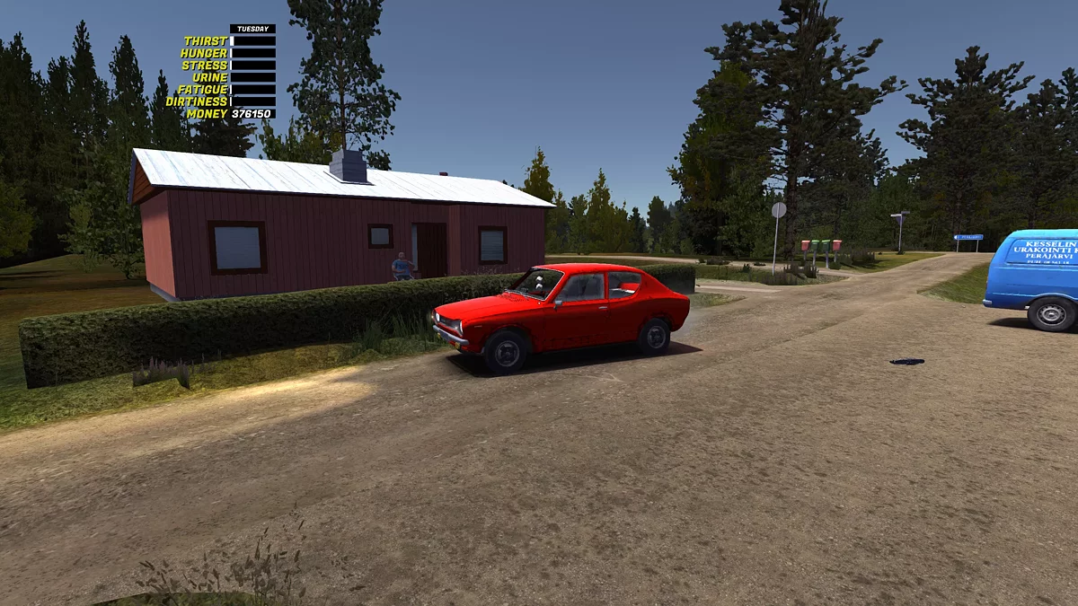 My Summer Car — Сатсума после капиталки, гифу, фургончик, 47900 тысяч марок