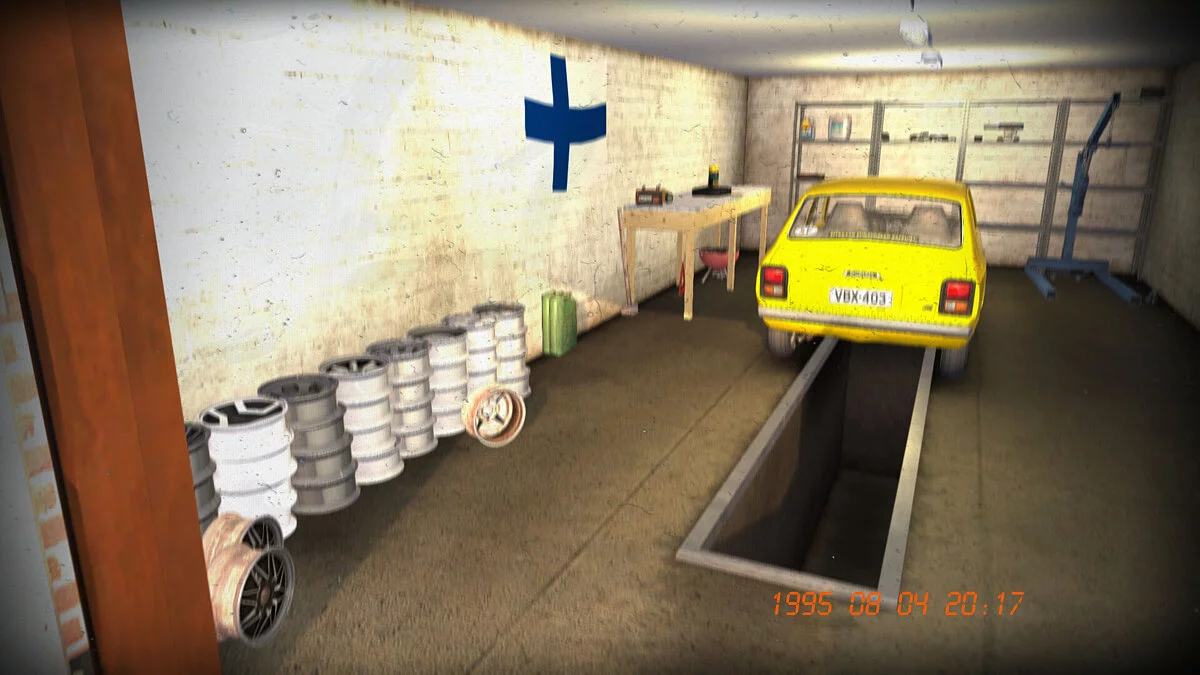 My Summer Car — Сток Сатсума, фургон и гифу у дома