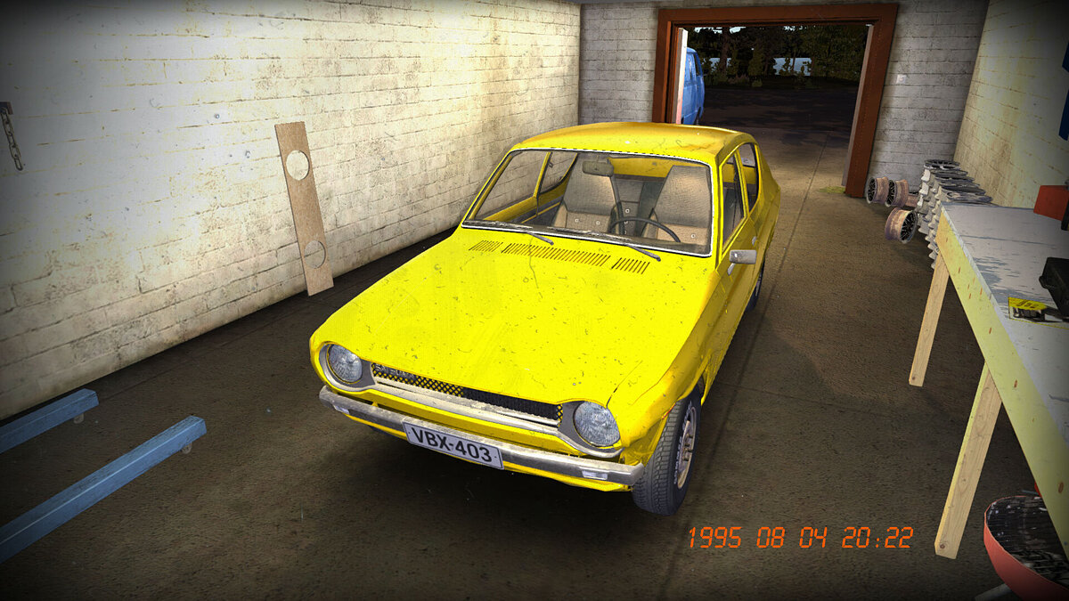 My Summer Car — Сток Сатсума, фургон и гифу у дома