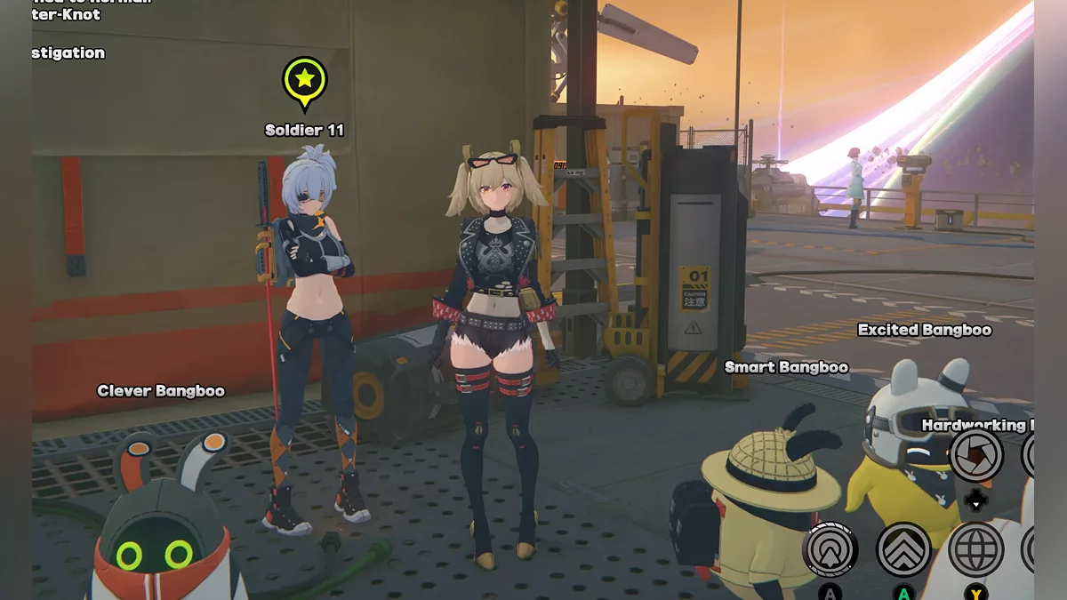 Zenless Zone Zero — Солдат 11 в костюме из игры MGS