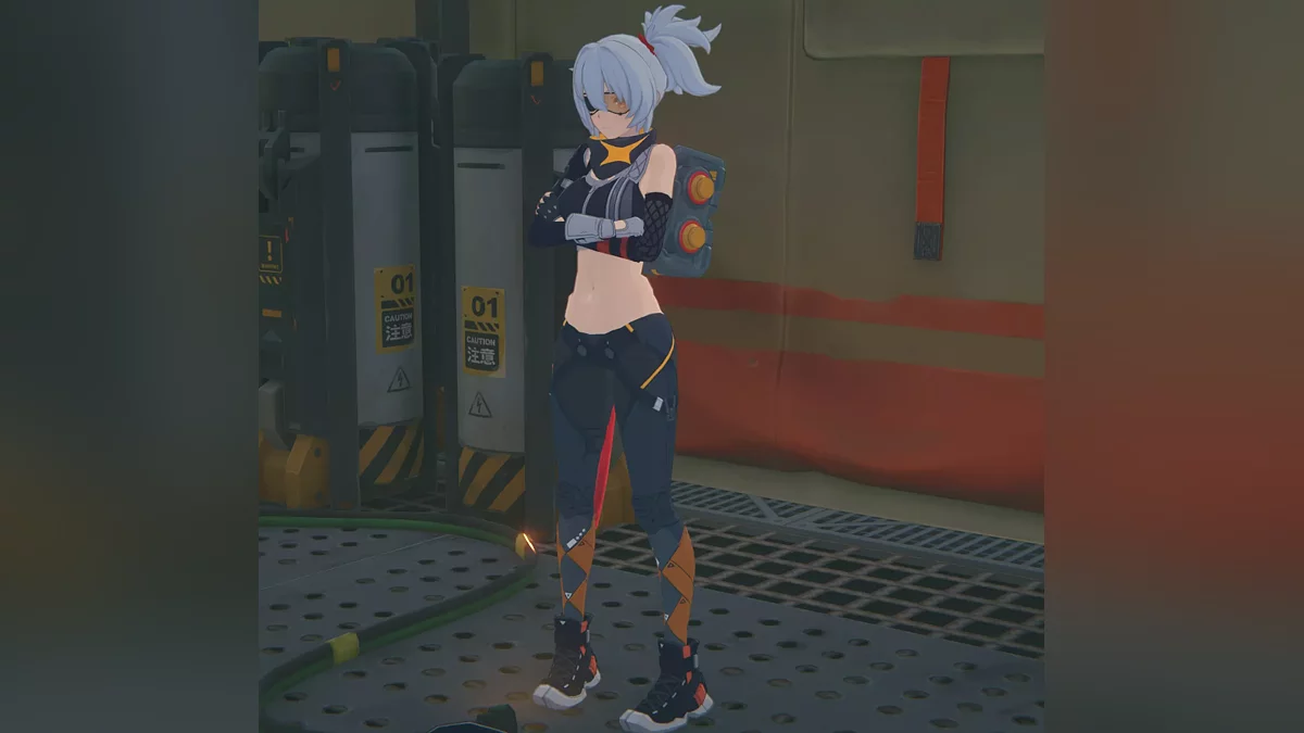 Zenless Zone Zero — Солдат 11 в костюме из игры MGS