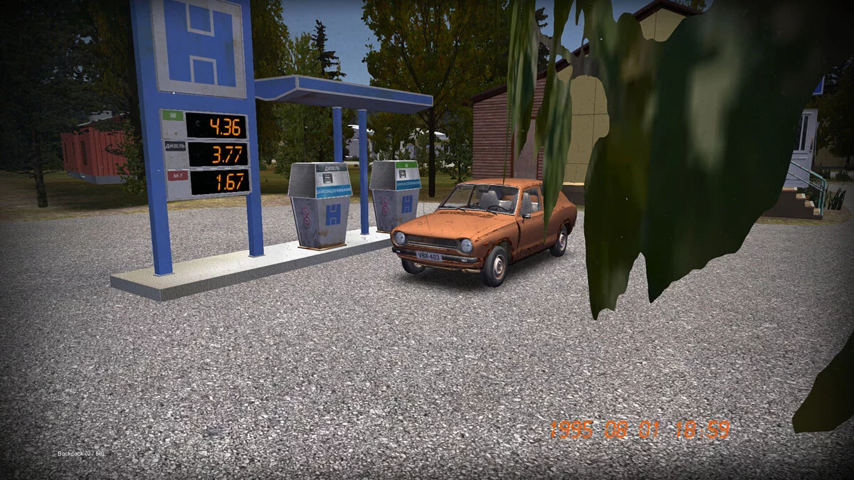 My Summer Car — Сток машина, сюжет не пройден