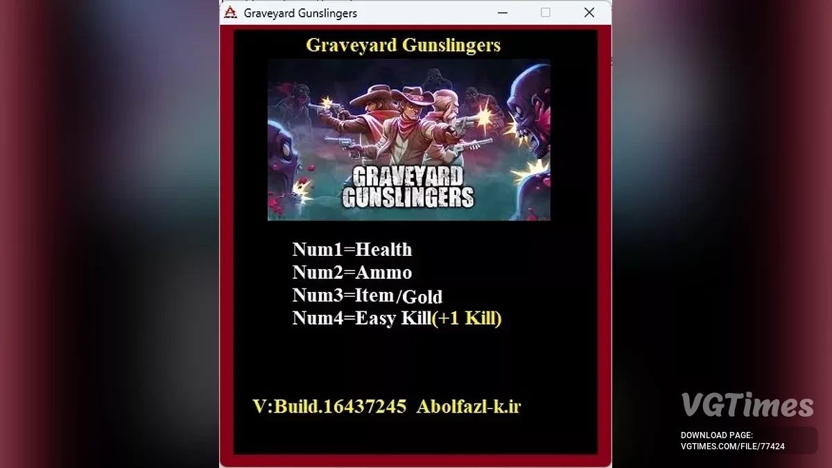 Graveyard Gunslingers — Трейнер (+4) [1.0]