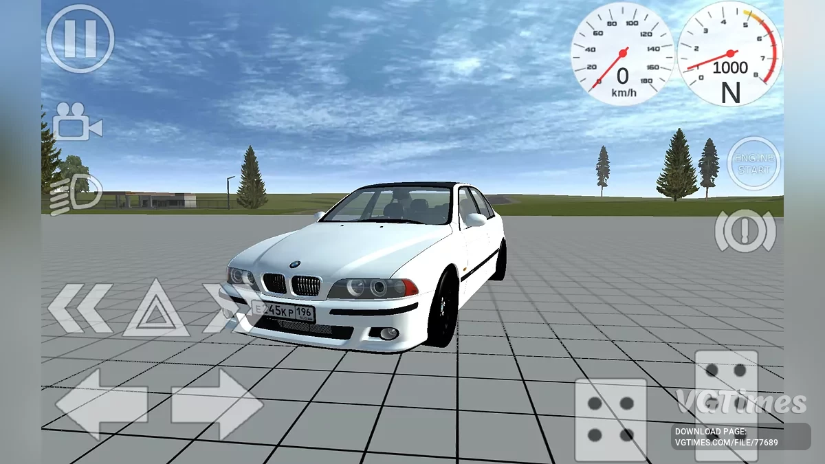 Simple Car Crash Physics Sim — BMW E39