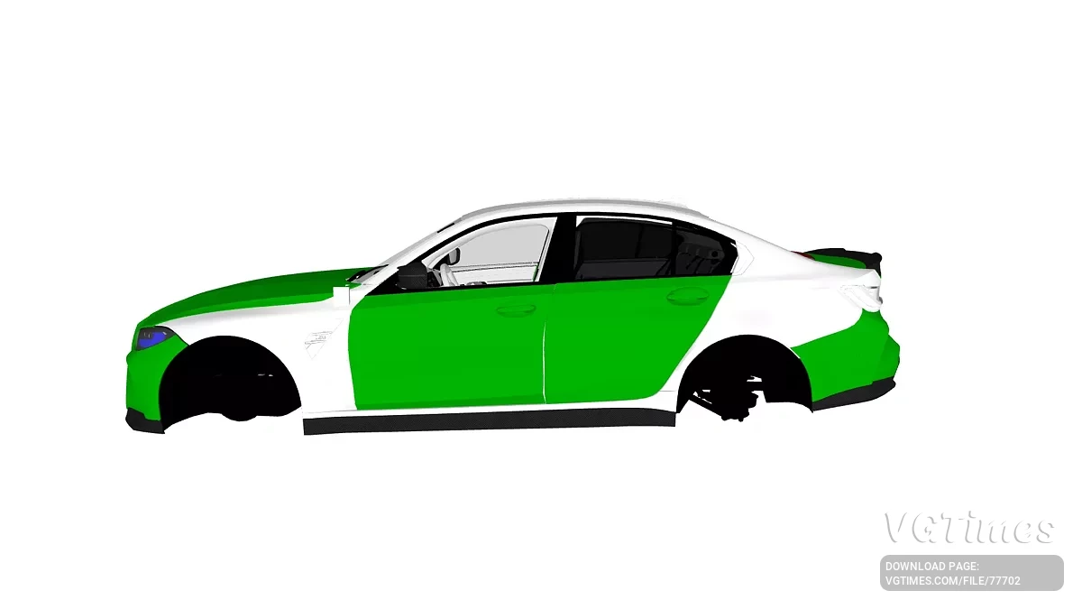 Simple Car Crash Physics Sim — BMW M3