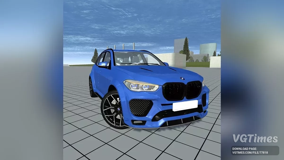 Simple Car Crash Physics Sim — BMW X5M