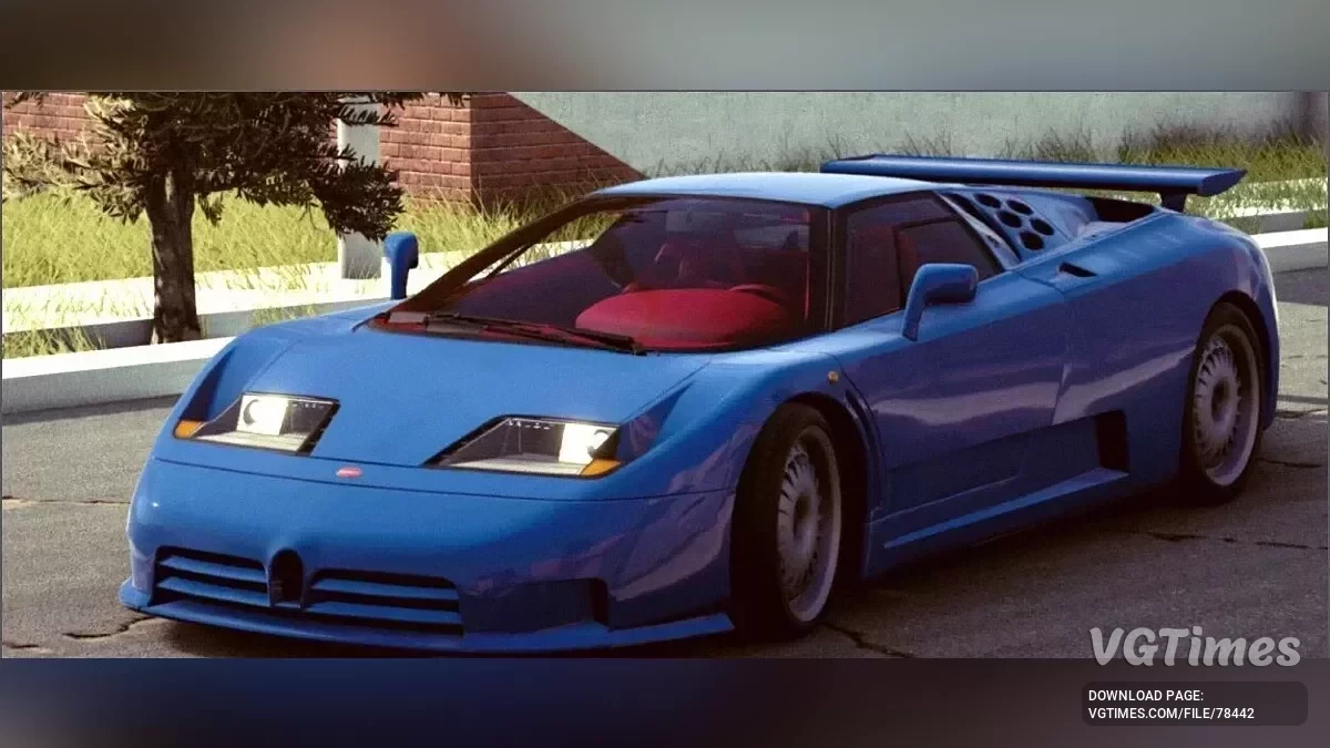 BeamNG.drive — Bugatti EB 110 1991-1995 Beta (0.34.x)