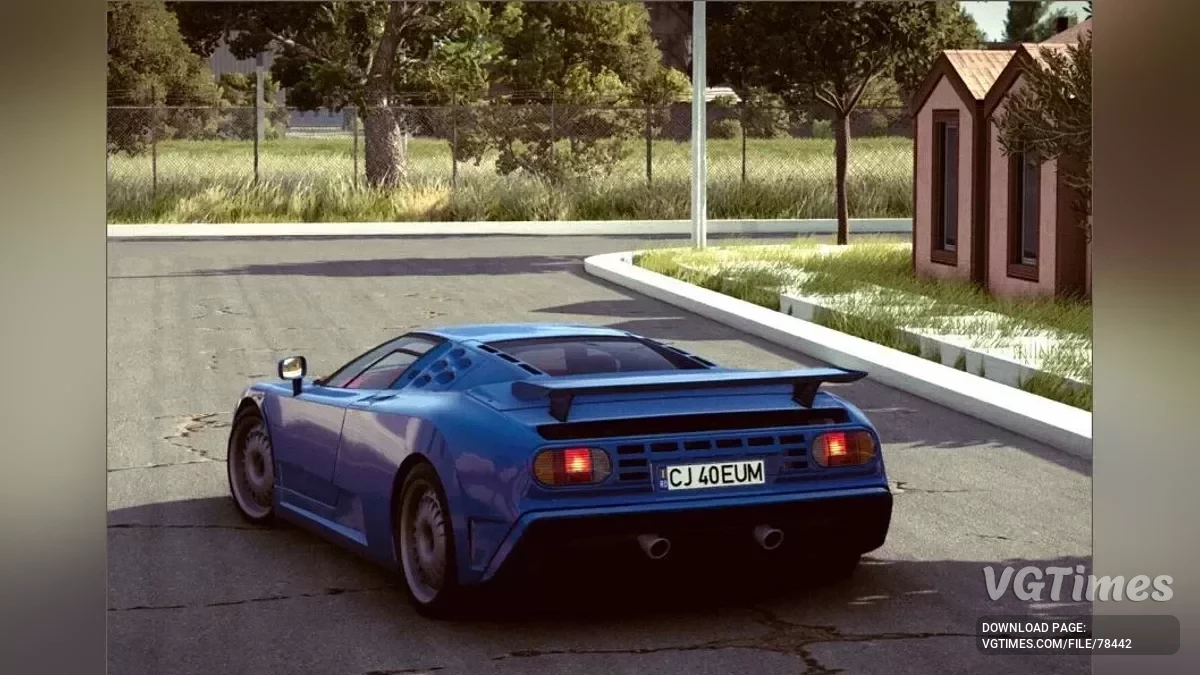 BeamNG.drive — Bugatti EB 110 1991-1995 Beta (0.34.x)