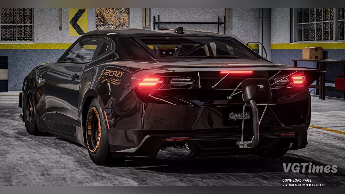 BeamNG.drive — Chevy Camaro 6th gen 2Crzy Performance v1.0 (0.34.x)