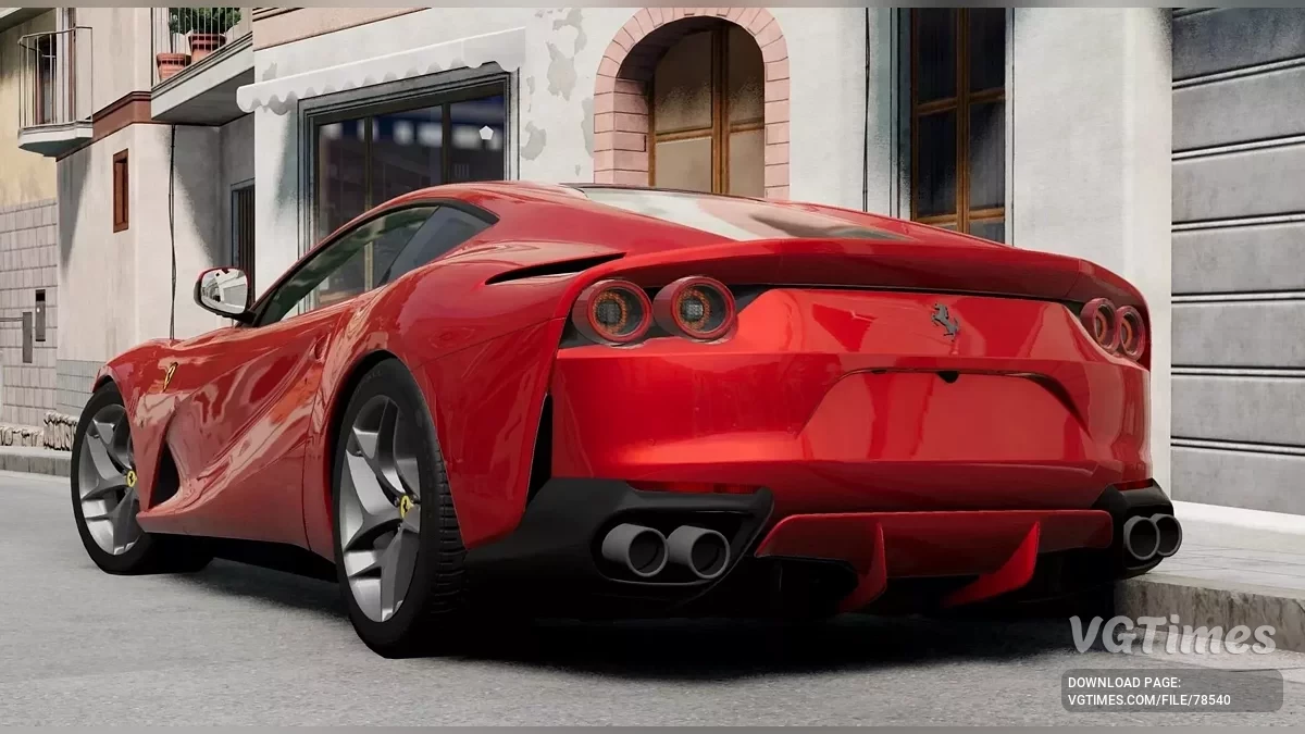 BeamNG.drive — Ferrari 812 SuperFast v1.0 (0.34.x)